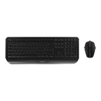 CHERRY Desktop GENTIX Wireless Keyboard and Mouse Set Black