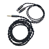 2M Braided 4.4mm Cable for Audeze LCD & HEDDphones