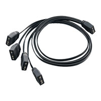 SilverStone Ultra-Thin and Ultra-Flexible 1-to-4 ARGB Splitter Cable