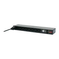 8 Socket APC 1U Switched Rack PDU C13 Sockets 2.5M Cable