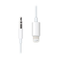 Apple 1.2M Lightning to 3.5mm Audio Cable - White