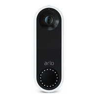 Arlo Wired Video Doorbell 2K HDR Hard Wired to replace exsisting Doorbell White/Black