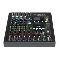 Mackie Onyx8 - 8 Channel Mixer with Multi-Track USB