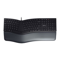 CHERRY KC 4500 Ergo Keyboard Black UK English