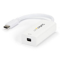 StarTech.com USB-C to mDP Adapter White Thunderbolt 3 Ready