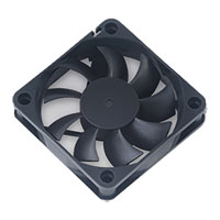 Akasa 6cm Medium Speed Black Case Fan