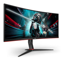 AOC C34" U34G2X/BK 144Hz FreeSync Monitor