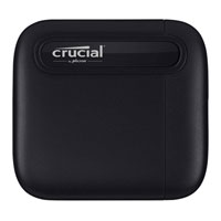 Crucial X6 4TB External Portable SSD - Black