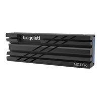 be quiet! M.2 SSD Heatpipe Cooler MC1 PRO All Black