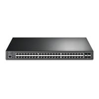 tp-link JetStream 48-Port Gigabit L2+ PoE+ Managed Rackmount Switch with 4x SFP Slots