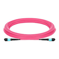 FS 49ft MTP-12 to MTP-12 OM4 Multimode Elite Trunk Cable
