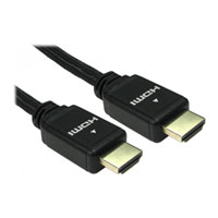 Scan 1 Metre Black HDMI 2.1 Braided Cable - M/M