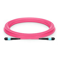 FS 33ft MTP-12 to MTP-12 OM4 Multimode Elite Trunk Cable