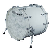 Roland - VAD KD-222, 22" Kick Drum Pad, Pearl White Finish
