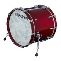 Roland - VAD KD-222, 22" Kick Drum Pad, Gloss Cherry Finish