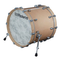 Roland - VAD KD-222, 22" Kick Drum Pad, Gloss Natural Finish