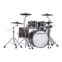Roland - V-Drums Acoustic Design VAD706GC Electronic Drum Set - Gloss Ebony