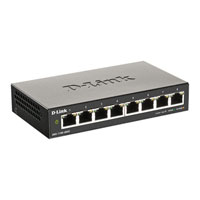 D-Link DGS-1100-08V2/B 8 Port Gigabit Smart Managed Switch