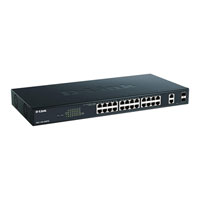 D-Link DGS-1100-26MPV2 26-Port PoE+ Gigabit Smart Managed Switch