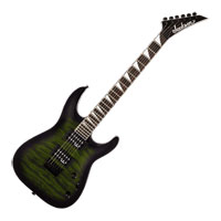 Jackson - JS Series Dinky Arch Top JS32Q DKA HT - Transparent Green Burst