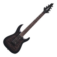 Jackson - JS Series Dinky Arch Top JS22Q-7 DKA HT - Transparent Black Burst