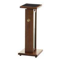 Zaor - Classic Stand Series Height-Adjustable Monitor Stand (Cherry/Black)