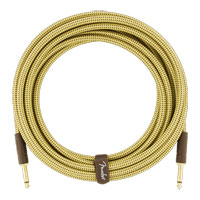 Fender - 10 Ft Deluxe Series Instrument Cable Straight/Straight (Tweed)