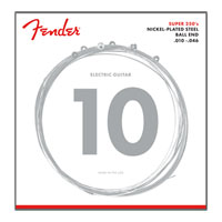 Fender - Super 250's Nickel-Plated Steel Electric Guitar Strings - 10-46