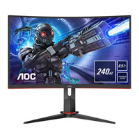 AOC 27" FHD 240Hz Curved FreeSync Gaming Monitor