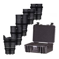 Samyang VDSLR MK2 14/24/35/50/85 Cinema Lens Kit - Canon EF Mount