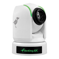 BirdDog P4K 4K NDI PTZ Camera (White)