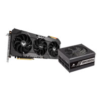 ASUS RTX 3070 Ti TUF GAMING GPU & Corsair RM850x PSU Bundle