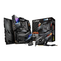 MSI MEG Intel Z490 GODLIKE E-ATX Ultimate Enthusiast Open Box Motherboard