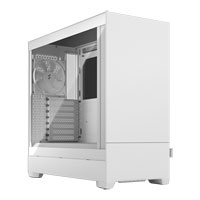 Fractal Pop Silent White Mid Tower Tempered Glass PC Case