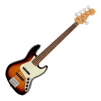 Fender - Player Plus Active Jazz Bass V - 3-Tone Sunburst with Pau Ferro Fingerboard