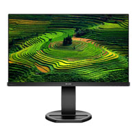 Phillips 24" Full HD 75Hz IPS Monitor Height/Tilt/Swivel/Rotate Adjustable with Speakers & USB3