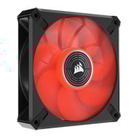 Corsair ML120 LED ELITE 120mm Red LED Quiet Fan Single Pack Black