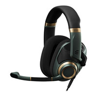 EPOS H6PRO Open Back PC/Console Gaming Headset Green