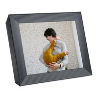 Aura Mason Luxe 9.7" Digital Photo Frame (Pebble)