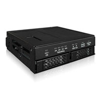 ICY DOCK ToughArmor 2 Bay 2.5" HDD/SSD RAID 1 Backplane Cage Bay
