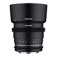 Samyang VDSLR 85mm T1.5 MK2 Prime Cine Lens (EF Mount)