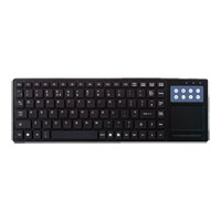 CiT Qwerty TPad USB Multimedia UK Keyboard with Touchpad