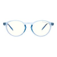 Gunnar Attaché Gaming Anti Blue/UV Computer Glasses - Blue Crystal Frame + Clear Tint Lens Unisex