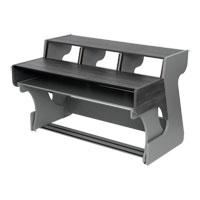 Zaor - Miza 88 XL FLEX Workstation Desk (Wengé Grey)