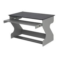 Zaor - Miza Junior Flex Workstation Desk (Wengé Grey)