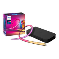 Philips Hue Entertainment Bundle Sync Box and 65" TV RGB Lightstrip