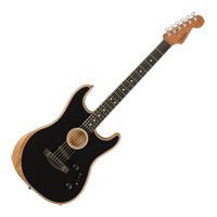 Fender American Acoustasonic Stratocaster Black