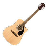 Fender - FA-125CE, Dreadnought Electro Acoustic, Natural Finish