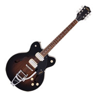 Gretsch - G2622T-P90 Streamliner Center Block Double-Cut Electric Guitar -  Brownstone