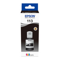 Epson 113 Black Pigment Ink 127ml Refill Bottle